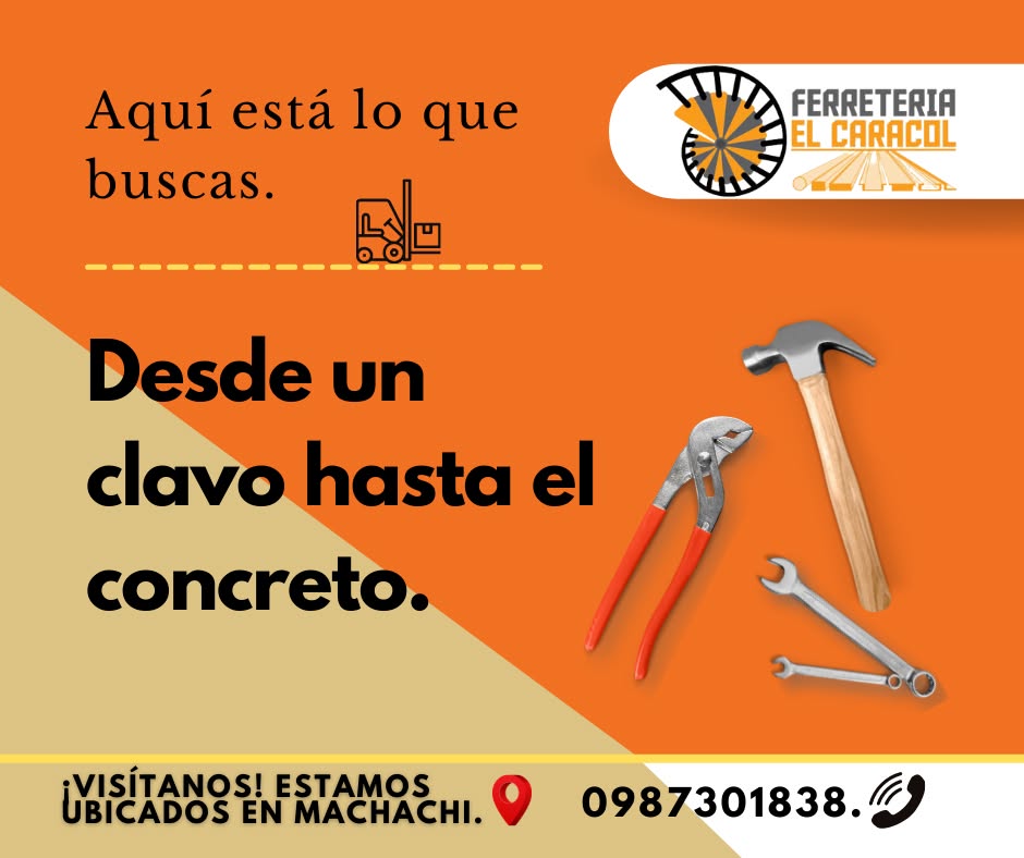 Clavos y materiales de construcción